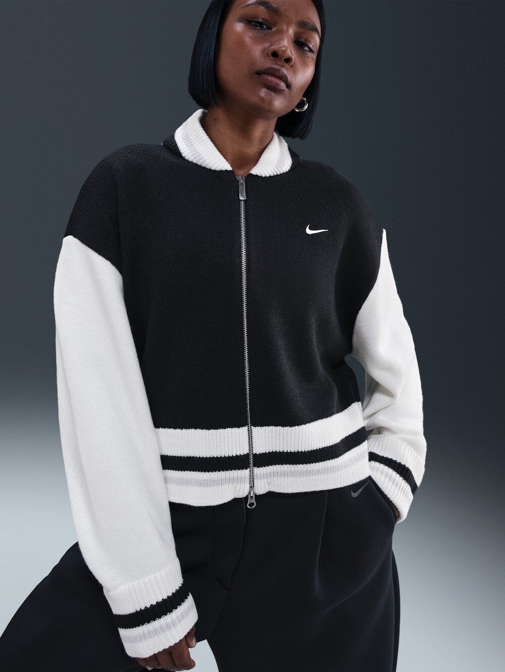 Nike Sportswear Women's Size 2XL Sweater Cardigan New